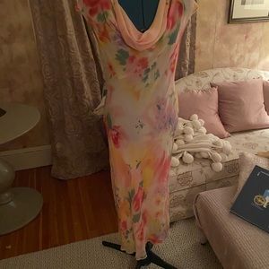 Emanuel Ungaro silk dress sz10 fits 4